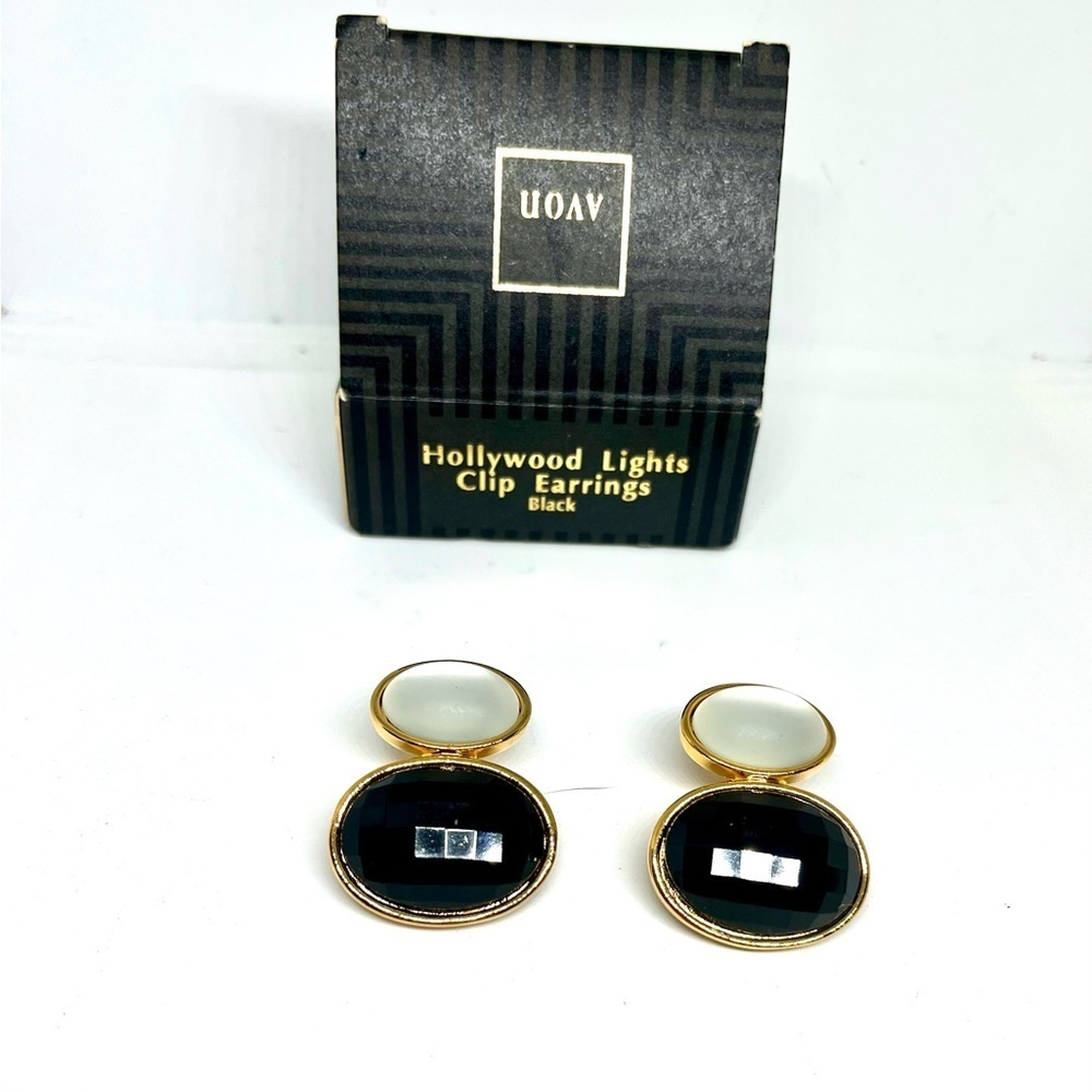 Vintage Avon Hollywood Lights Earrings NIB